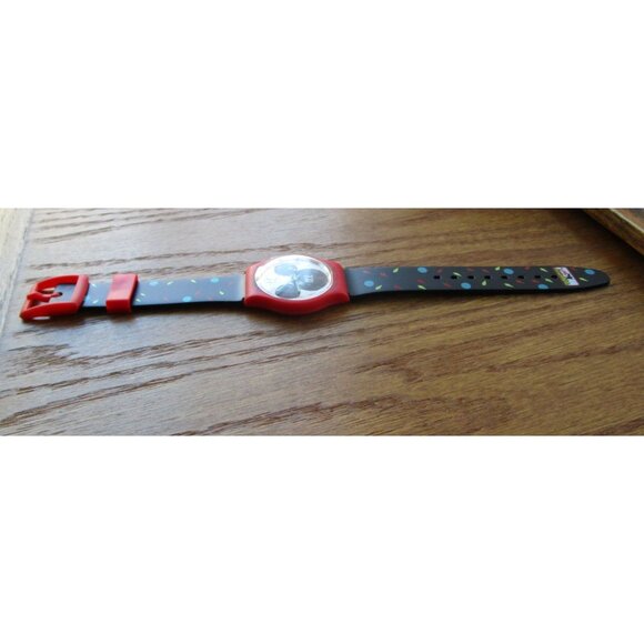 Vintage Disney Mickey Mouse Club Keebler Watch Unworn Vinyl Needs Battery - Picture 12 of 16